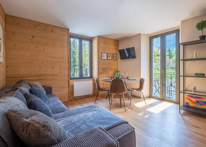Newly Renovated Apartment With Mont Blanc View